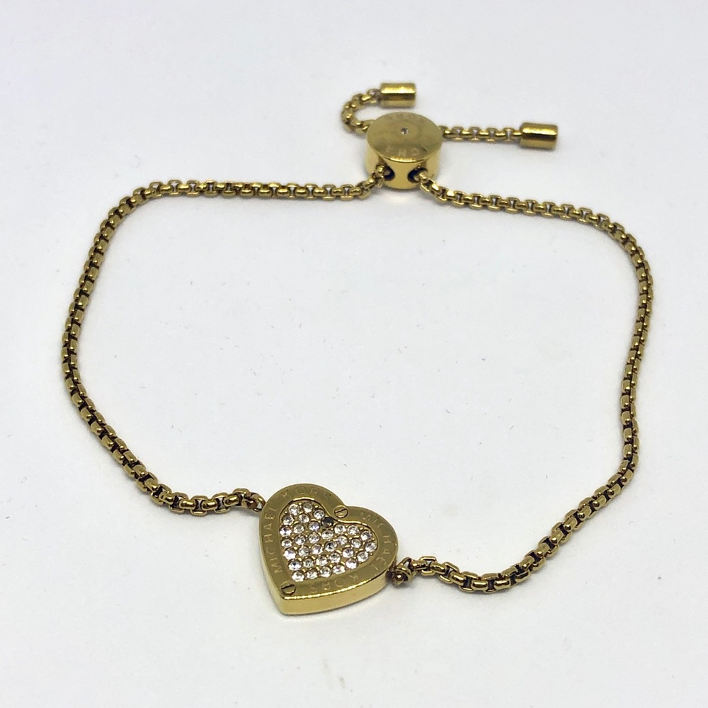 MK Heart Bracelet
